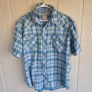 Roper Men's Peal Snap Western Shirt, Size XL